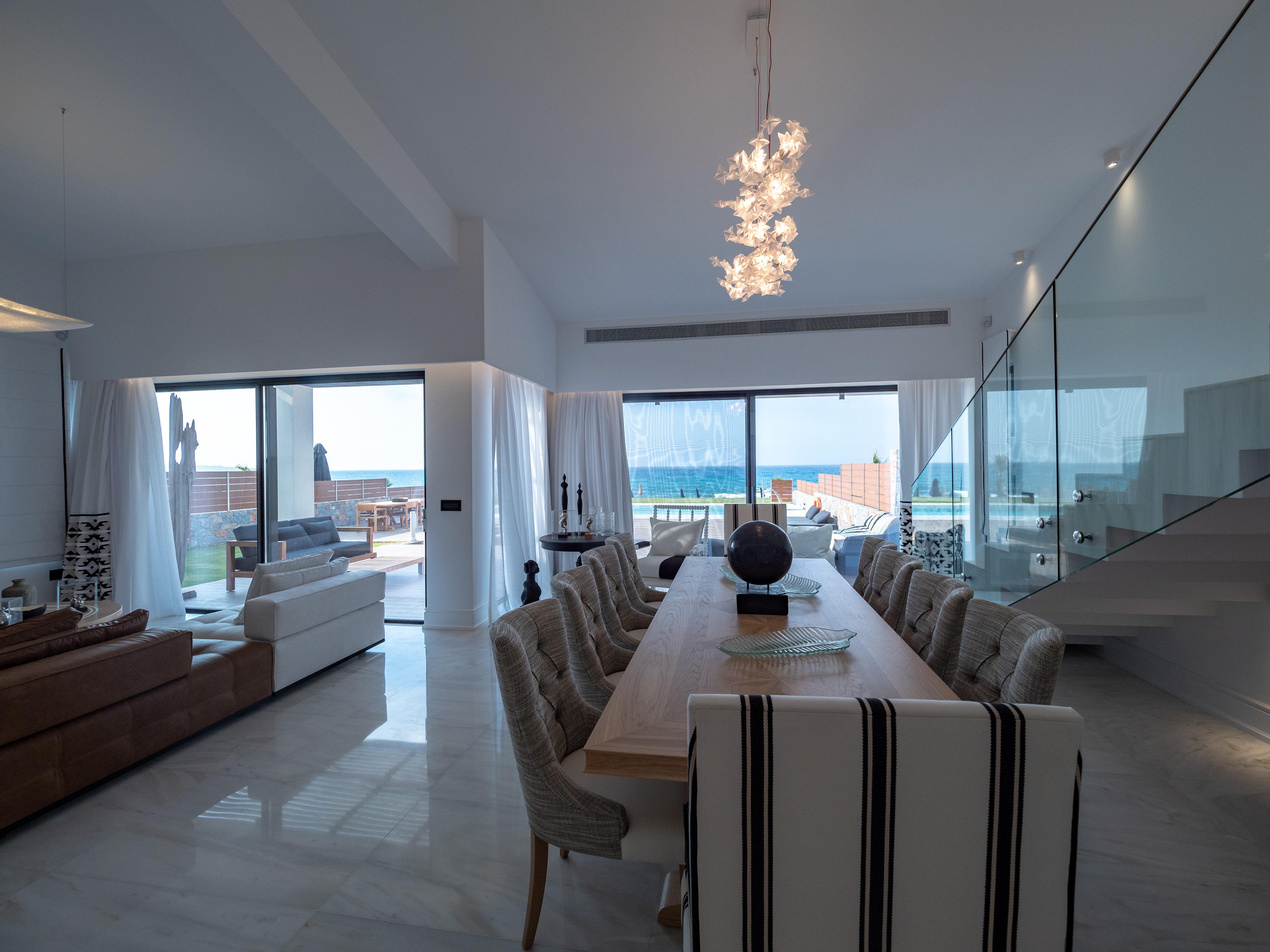 Abaton Island Resort & Spa Hersonissos  Exterior photo Interior of a villa