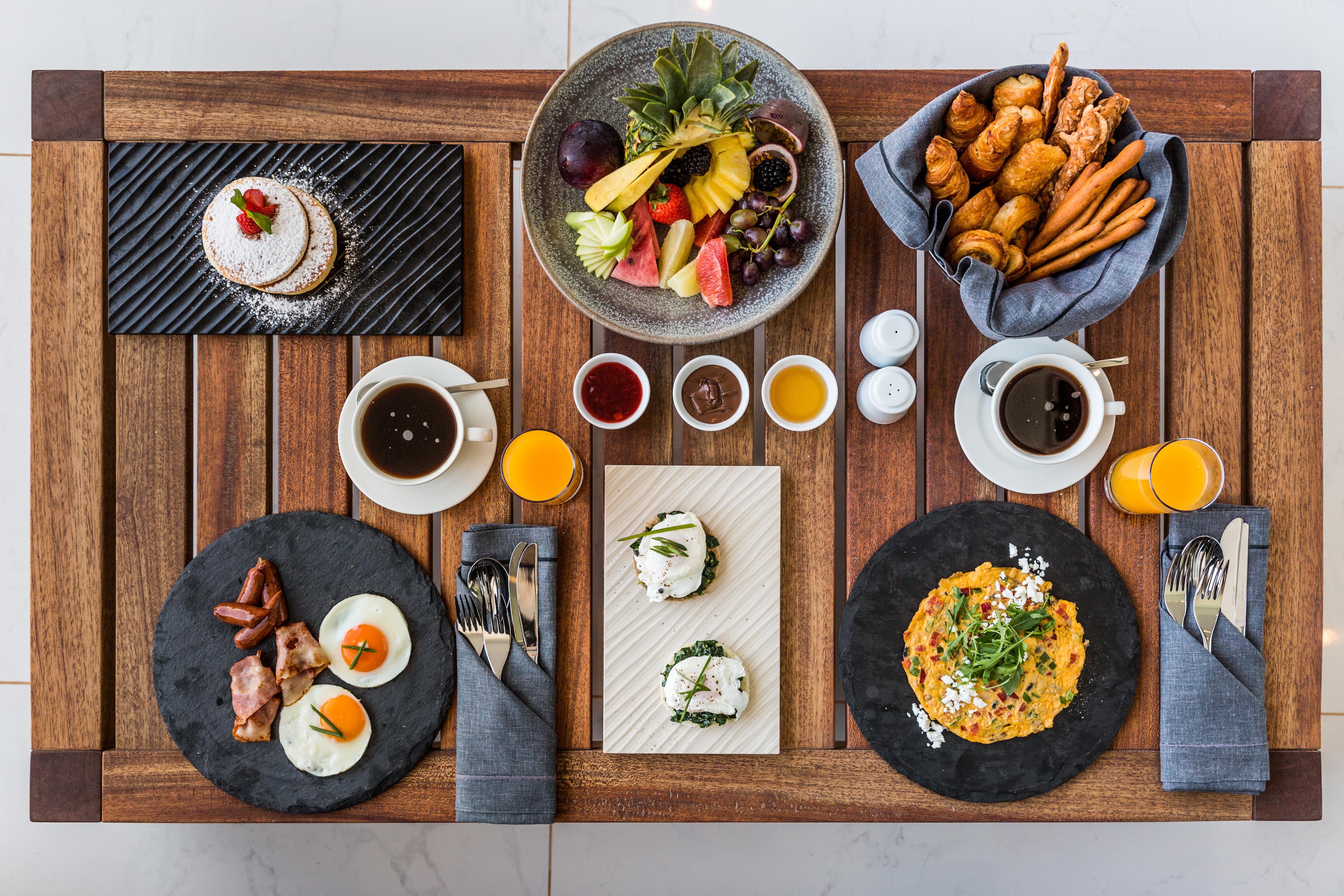 Abaton Island Resort & Spa Hersonissos  Exterior photo A breakfast at the hotel